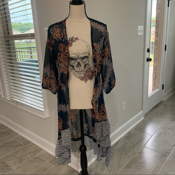 Boho Duster/ Kimono - Like NEW - Picture 13 of 13